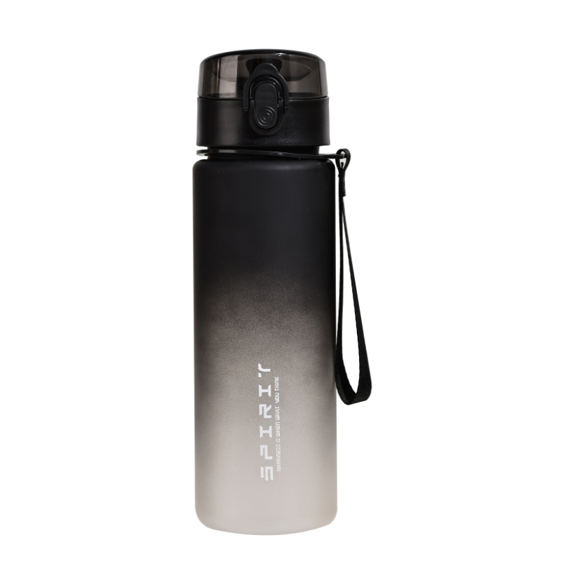 Nuevo taza de agua gradiente a prueba de fugas a prueba de caídas taza de agua portátil de gran capacidad para estudiantes kettle deportivo taza resistente al calor de alto valor facial