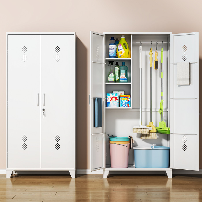 Stainless Steel Cleaning Cabinet Household Broom Mop Vacuum Cleaner Storage Cabinet Cleaning Housekeeping Cabinet School Hygiene Cleaning Cabinet Stainless Steel Cleaning Cabinet Household Broom Mop Vacuum Cleaner Storage Cabinet Cleaning Housekeeping Cabinet School Hygiene Cleaning Cabinet