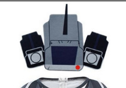 Nuevo juego de terror de Halloween estéreo TV hombre baño hombre medias de una pieza Cosplay Monitor hombre