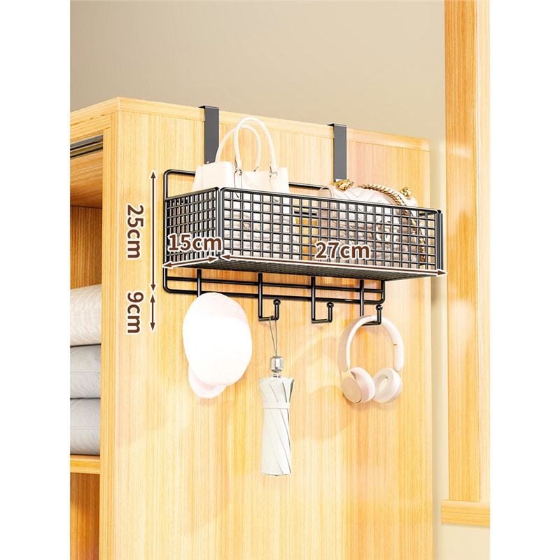 검정색 단일 레이어 중간 후크(캐비닛 측면 모델)