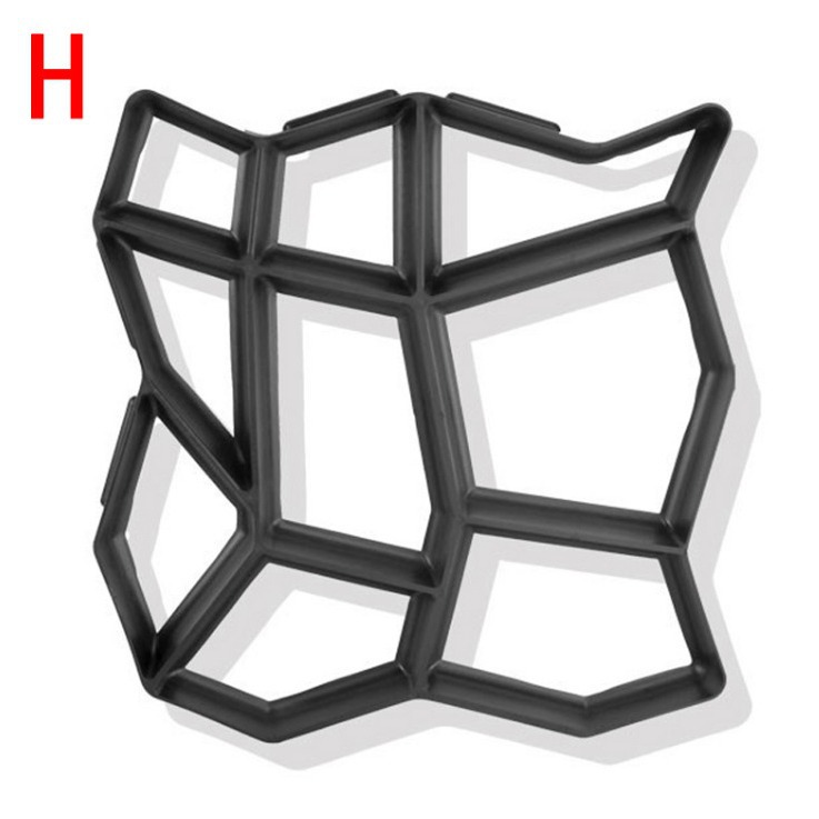 Venta caliente transfronteriza herramienta de modelado de piso de cemento baldosas de pavimentación de bricolaje molde de pavimento molde ventas directas de la fábrica