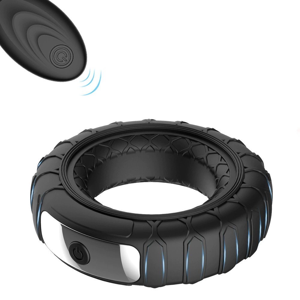 Silicone men's massager, (Cross-border trading), remote control, vibration