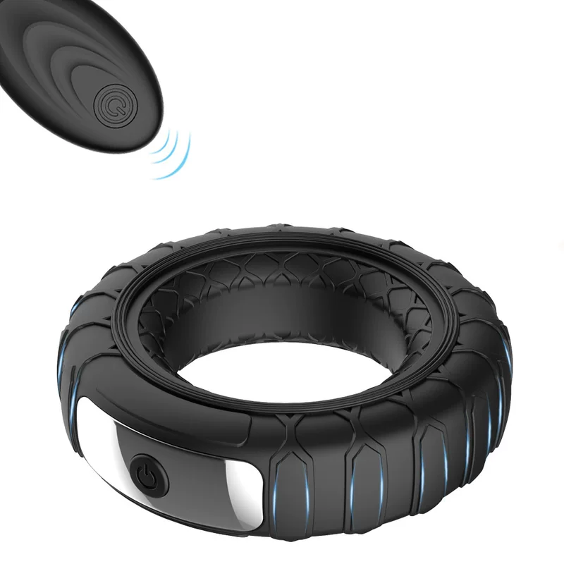 Silicone men's massager, (Cross-border trading), remote control, vibration