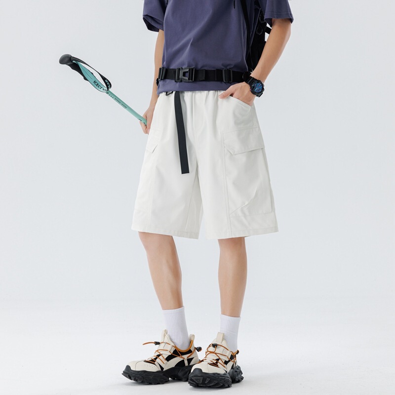 New Chenille Composite Mesh Outdoor Quick-Dry Hiking Shorts for Men with Large Pockets, Trendy Sports Five-Point Pants New Chenille Composite Mesh Outdoor Quick-Dry Hiking Shorts for Men with Large Pockets, Trendy Sports Five-Point Pants