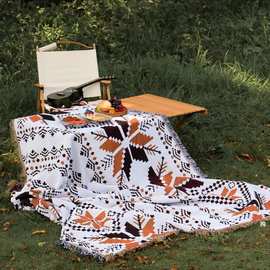 户外野餐垫地垫 苏克雷帐篷露营毯 复古野营民族风野炊桌布空调毯
