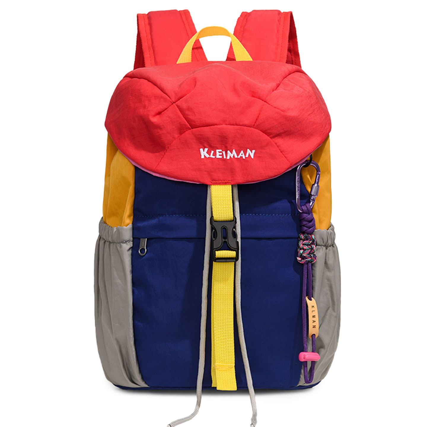 Mochila escolar impermeable estudiantes de viento color empalme ligero al aire libre nueva 2026 mochila de viaje mochila de gran capacidad