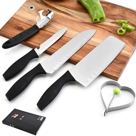 刀具套装;不锈钢厨用刀;烹饪勺铲