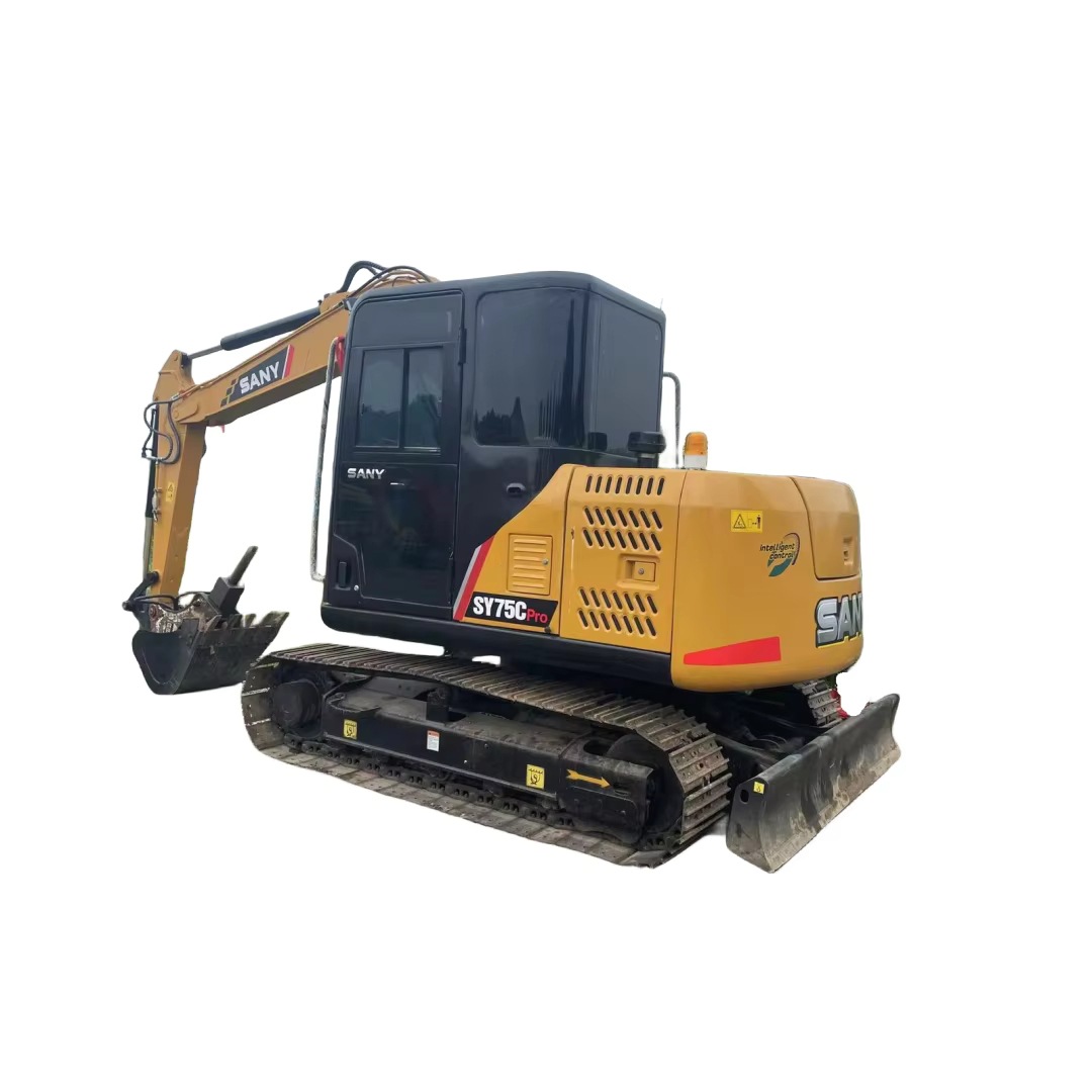 Uesed挖掘机三一SY75C液压履带二手挖掘机