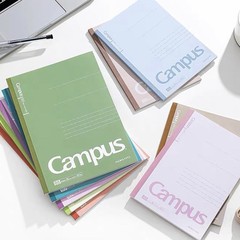 日本kok国誉ノートCampus無線製本ゴム本清新シンプル点線本科目本