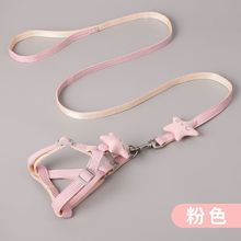 猫咪牵引绳泰迪狗链猫链小型中型犬遛狗绳胸背带宠物用品项圈批发