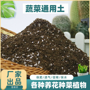 Factory Direct Supply Vegetable General Soil Fruit Seedling Vegetable Agricultural Nutrition Substrate Soil Special Soil for Planting