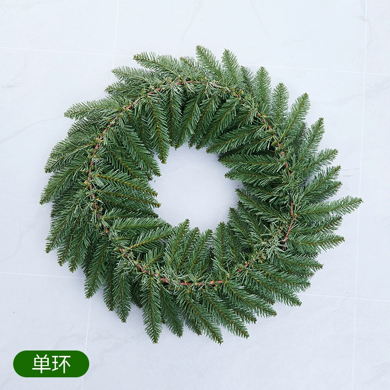Новогодний венок из ротанга к garland 30/40/45/50/60 см торговый центр отель окно рождественский круг