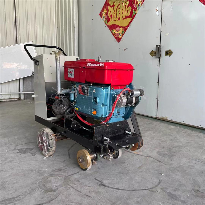 水冷柴油切缝机 500A路面切割机 内燃动力切缝机