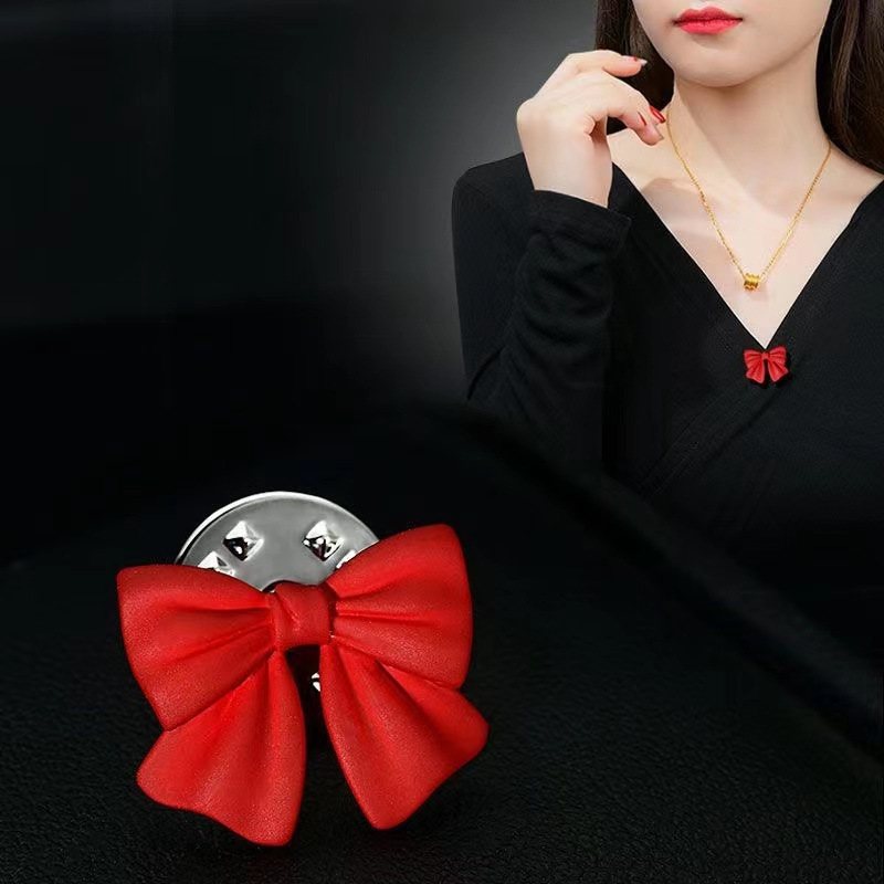 Simple anti-exposición pequeño pecho pin hebilla todo partido Opal collar camisa cardigan collar pin accesorios unisex