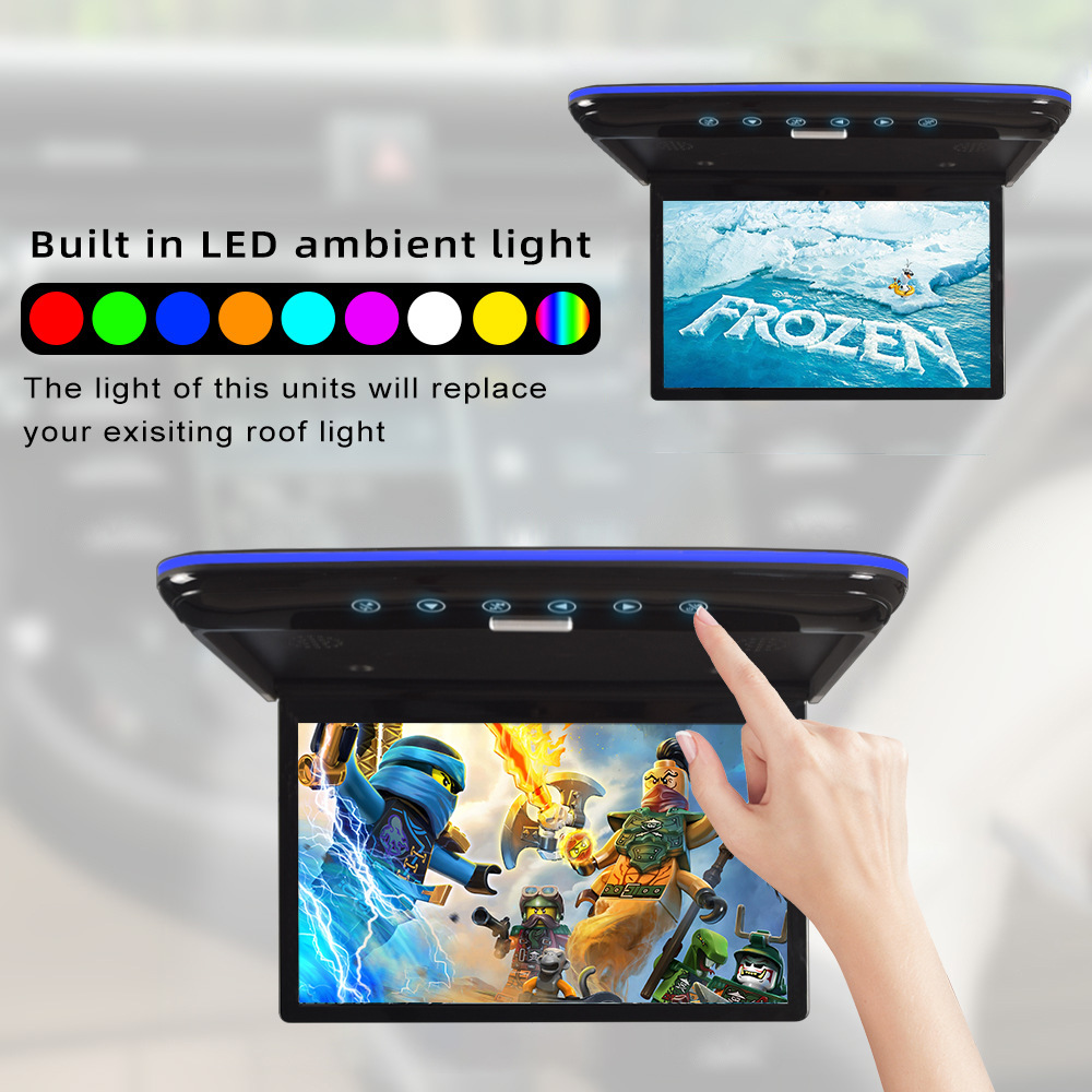 New 15.6inch Ceiling-Mounted MP5 Display 15.6inch Ceiling-Mounted Android Display 15.6inch Car-Mounted Display