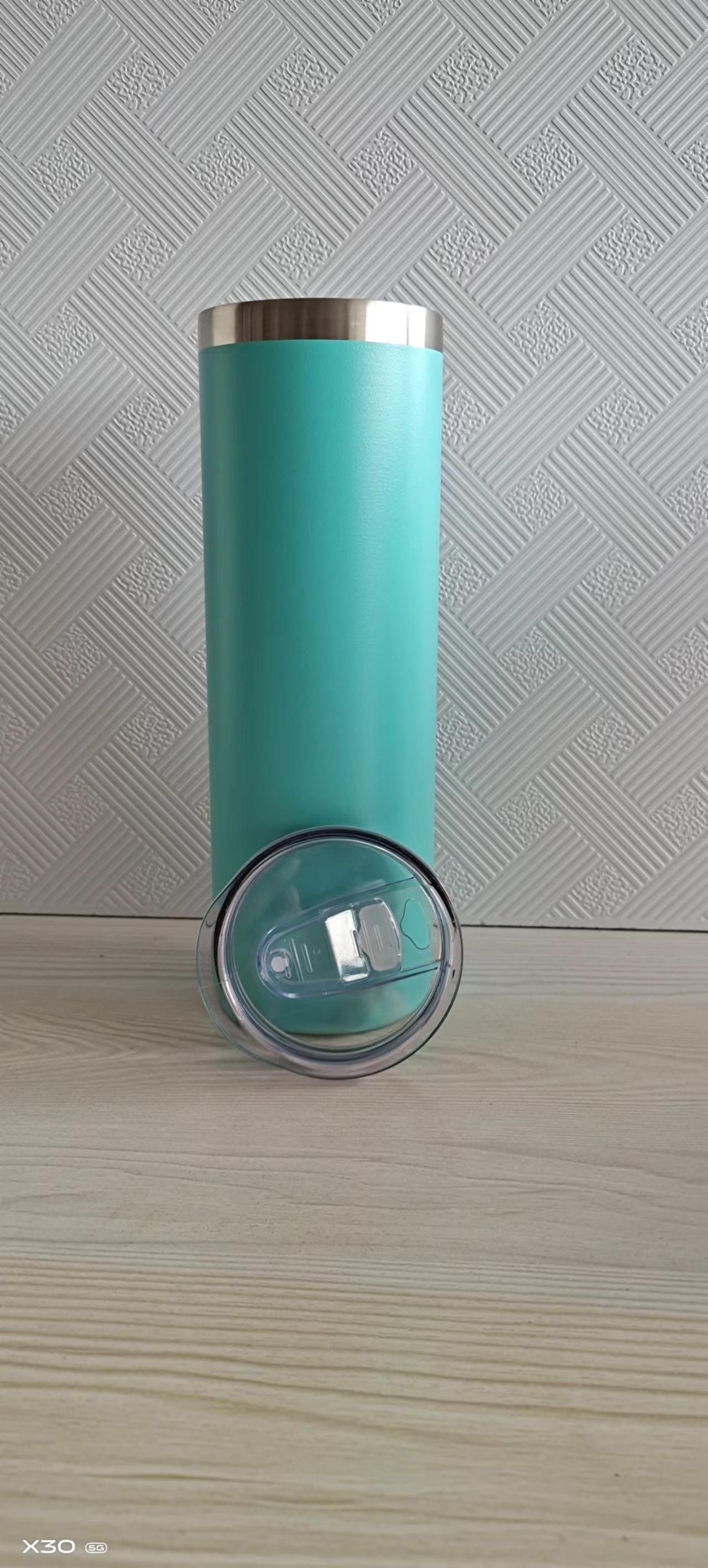 Comercio exterior nuevo acero inoxidable de 30oz taza de aislamiento de doble capa taza de café portátil taza de automóvil taza de agua recta moldeada por pulverización
