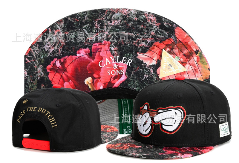 Mayorista comercio exterior sombrero plano sombrero ajuste sombrero sombrero de automóvil sombrero de moda americana sombrero de sol sombrero de sol