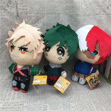 日本二次元我的英雄学院绿谷周边动漫人物卡通毛绒夹机娃娃挂件