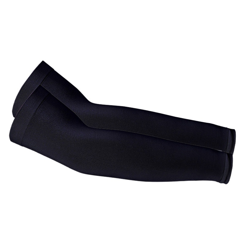 Cross-Border Sun Protection Sleeves for Women, Anti-Uv, Quick-Drying Arm Guards, Thin Nylon Solid Color Seamless Cycling Ice Sleeves