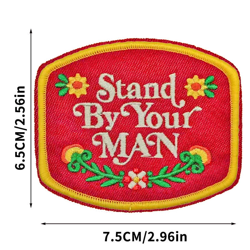 Patch embroidery clothing auxiliary materials self -cloth patches of national flag patch embroidery patch jewelry self -adhesion free sewing patch stickers