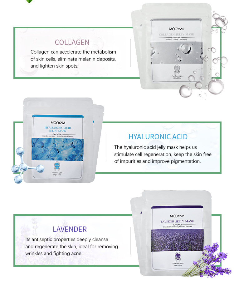 果冻水晶面膜粉补水修护玫瑰花瓣软膜粉100g美容院