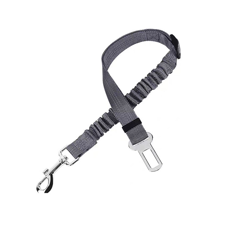 Cinturón de seguridad del coche del perro cinta reflectante cuerda de seguridad cuerda telescópica elástica nueva cuerda del gato del coche del animal doméstico