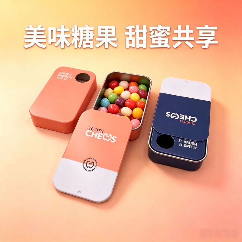 Highland Candy Tin Box Slide-Open Box Food-Grade Tinplate Source Factory Supports Customized Logo Highland Candy Tin Box Slide-Open Box Food-Grade Tinplate Source Factory Supports Customized Logo