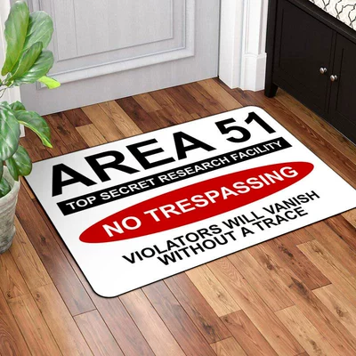 Avtomobil döşəmə paspasları – Pumpkin Head Mat Carpet - rz-warning-sign-series-1-40-60cm-skin-friendly-suede