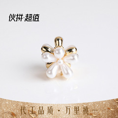 韓國仿珍珠抓夾可愛少女小髮夾後腦勺女頭飾品劉海夾子網紅側邊夾