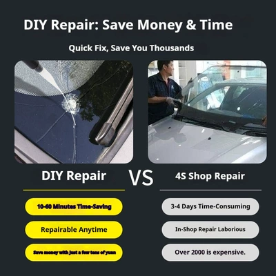 windshield cracks, resin glue, Auto glass repair liquid