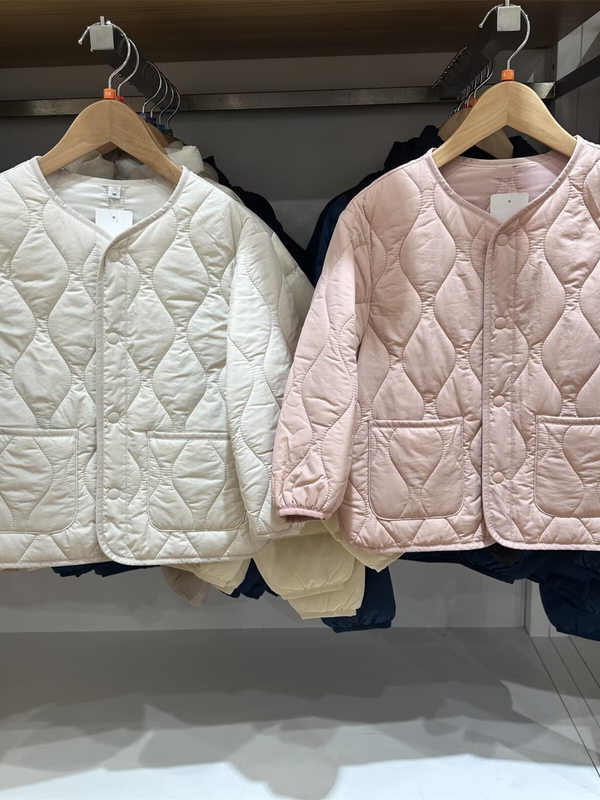 Uraz Boys' and Girls' Air Cotton Jacket Portable Coat Machine Washable Cotton Jacket New for Autumn and Winter Al478125