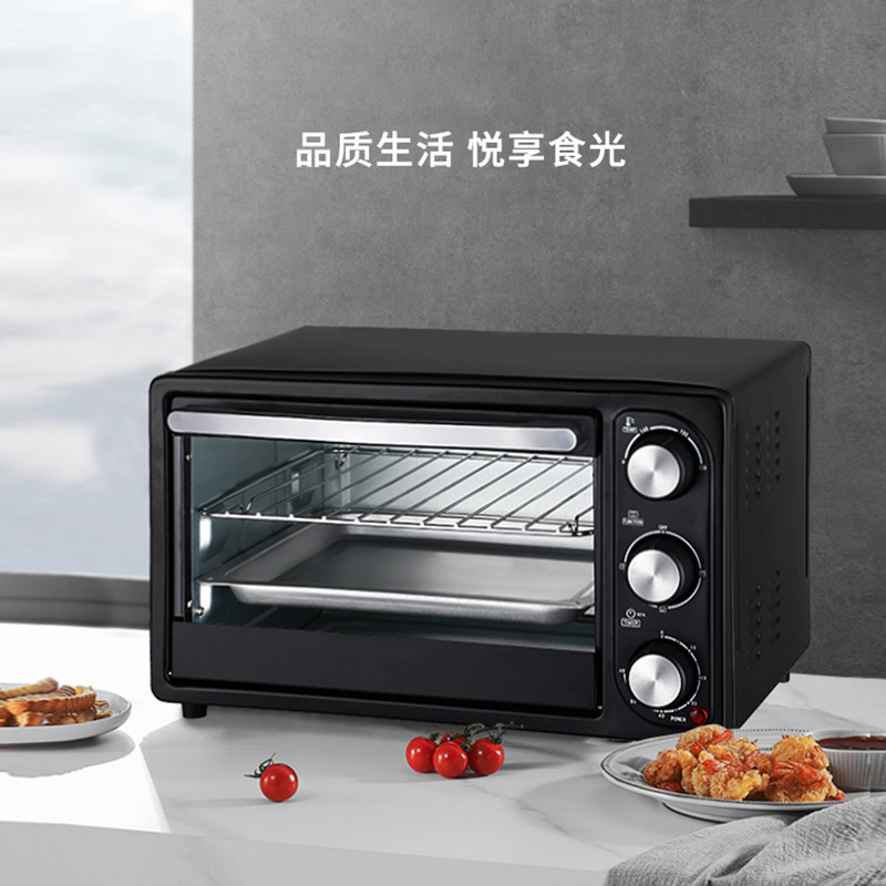 Freidora de aire sin aceite multifuncional totalmente automática KS18, mini horno freidora de aire con circulación de aire caliente. image 3