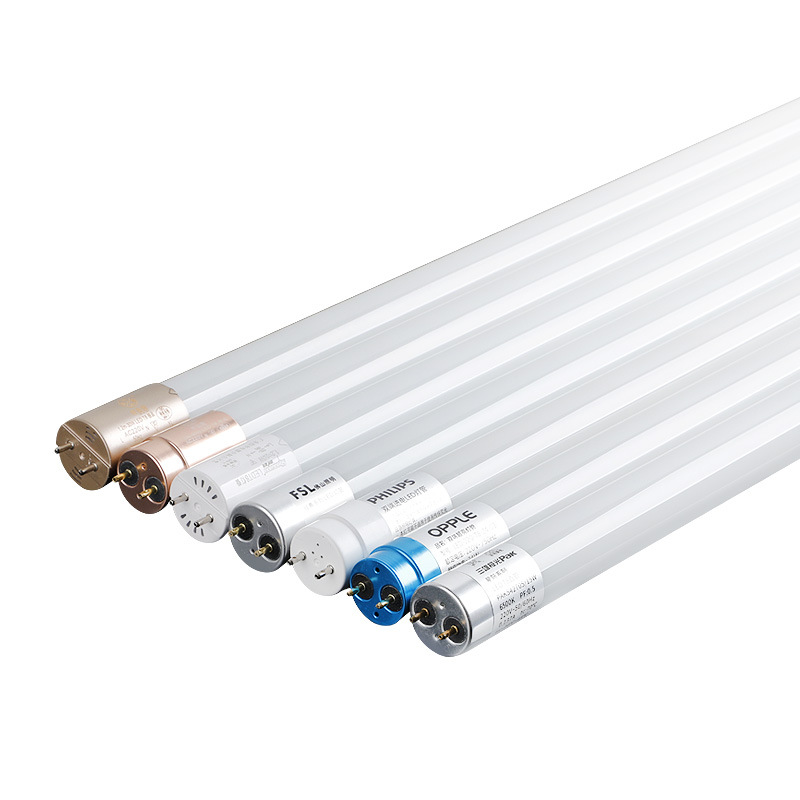 Tubo T8 1,2 m lámpara fluorescente led de ahorro de energía tubo recto tubo de vidrio de doble extremo tubo de luz lámpara de marca Mulinsen