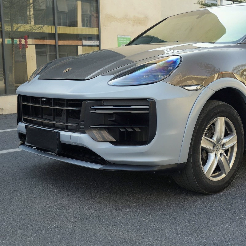 Подходит для Porsche Cayenne 958.1 (старый и новый) передний бампер, передний сплиттер, задний спойлер, накладка на порог, детали внешней отделки