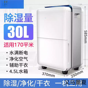 Dehumidifier for Home Use, Silent, Suitable for Bedrooms, Basement, High-Power Large Dryer, Moisture Absorber
