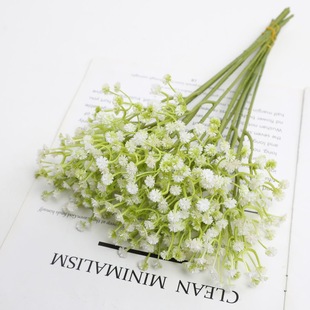 Artificial Flowers, Gypsophila Bouquets, Wedding Decoration Props, Home Flower Arrangements, Artificial Plastic Fake Bouquets Wholesale