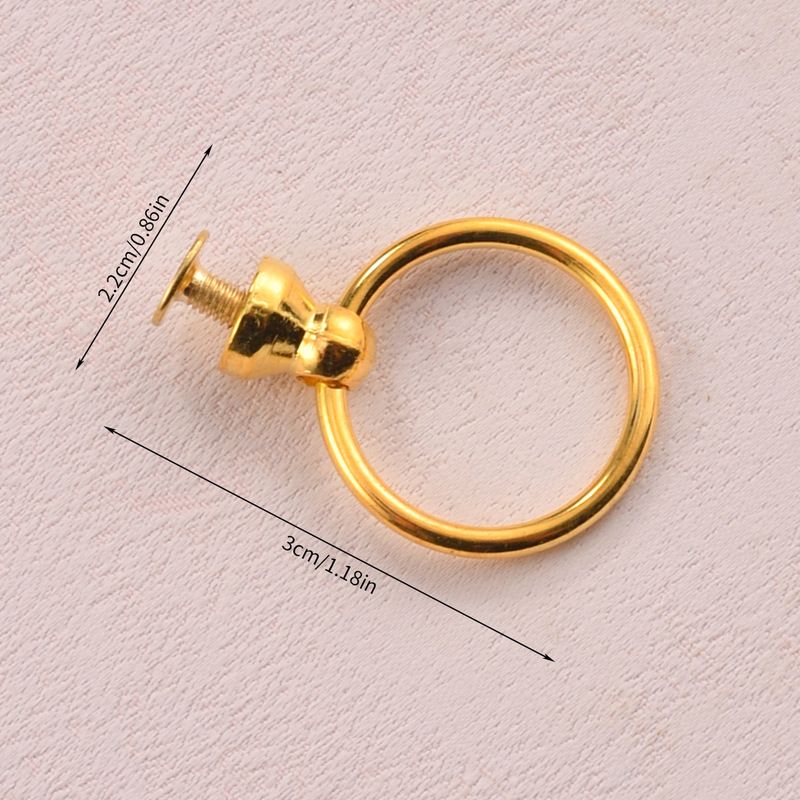 Zinc Alloy Heshang head nipple nail small handle with ring mobile phone shell accessories luggage handle switch box accessories Zinc Alloy Heshang head nipple nail small handle with ring mobile phone shell accessories luggage handle switch box accessories