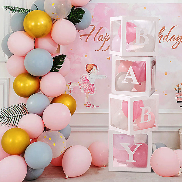 Baby surprise box net red transparent balloon box love confession…