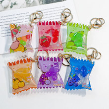 仿真旺QQ糖果袋挂件 PVC充气袋糖果充气袋钥匙扣 充气零食袋挂饰