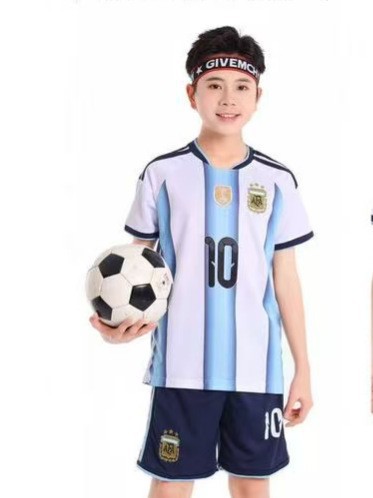 Camiseta de fútbol infantil 2026 Camiseta de la Copa del Mundo Francia Alemania Brasil Camiseta infantil