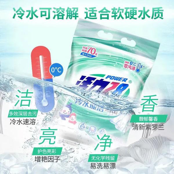 28 Powerful harmless washing powder strongly flavoured for home use