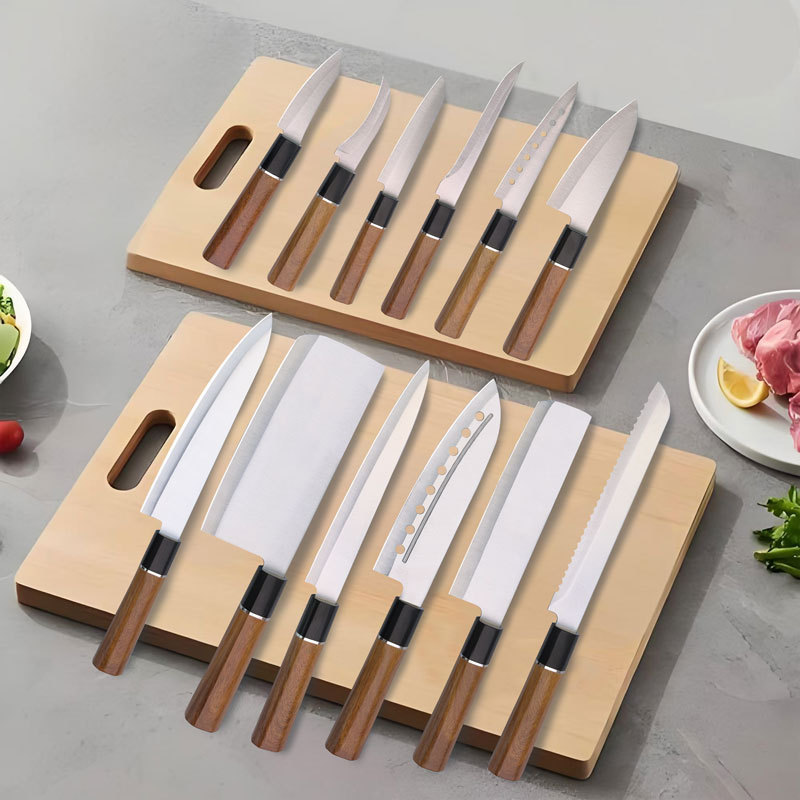 ギフト包丁鍛造ステンレス鋼肉スライスナイフ家庭用包丁シェフフルーツナイフ槌目ミラー光日本製包丁|undefined