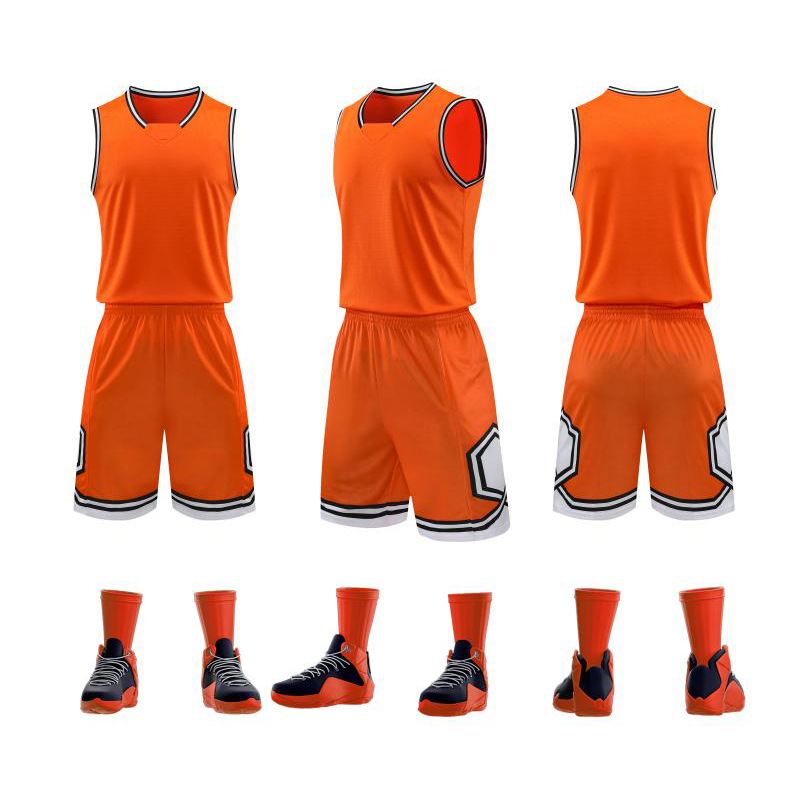 Wholesale basketball uniform suit adult children student team competition team uniform quick-drying sports training vest Jersey