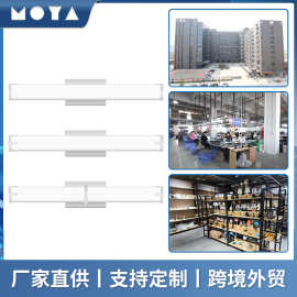 跨境批发ETL认证镜前灯LED简约单色温卫生间镜柜灯化妆灯室内壁灯