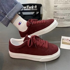 Autumn Instagram-style street trend skateboard shoes for men, college chic retro versatile casual canvas sports shoes for men