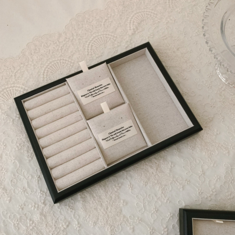 프렌치 블랙 리넨 소프트백 2