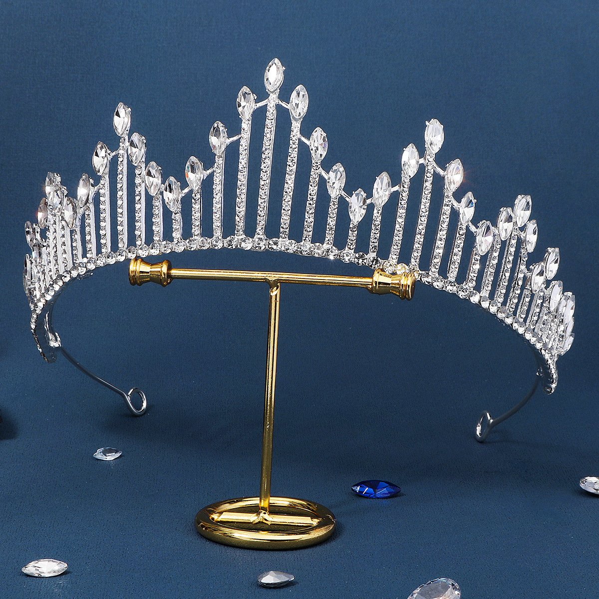 Fashion Crown Rhinestone Inlay Rhinestones 1 Piece