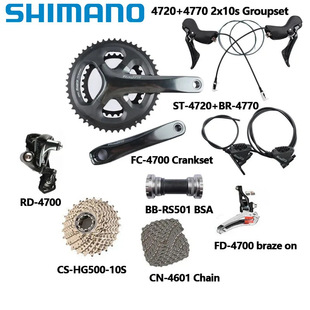 SHIMANO TIAGRA 4720����4720�׼�2&times;10�ٹ�·܇�͉����x׃���׼�