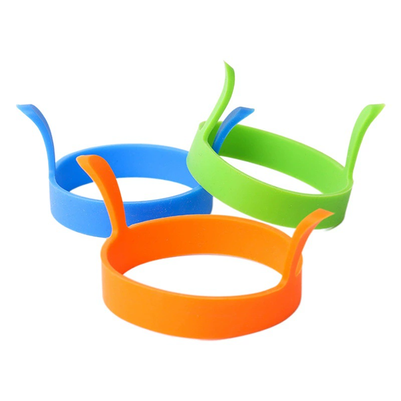 Производитель бинауральных круглых звездообразных форм для омлета, кухонных форм для выпечки омлета, силиконовых антипригарных колец для омлета, оптовая форма