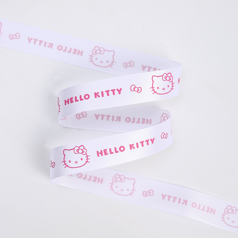 Siete colores cordier Kitty adorable cinta embalaje de flores regalo cinta regalo DIY embalaje de flores horneadas a mano